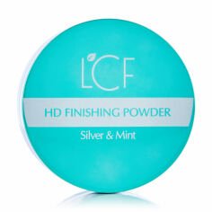 Акція на Розсипчаста фіксувальна пудра для обличчя LCF Silver & Mint HD Finishing Powder, 8 г від Eva
