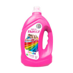 Акция на Гель для прання Family Color для кольорових речей, 100 циклів прання, 4 кг от Eva