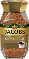 Акция на Кава розчинна Jacobs Cronat Gold 100 г от Rozetka