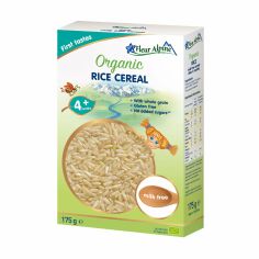 Акція на Дитяча безмолочна каша Fleur Alpine Organic Rice Cereal Рисова, від 4-х місяців, 175 г від Eva