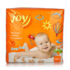 Акція на Пелюшки гігієнічні Joy Every Day 60*60 см, 10 шт від Eva