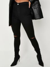 Акція на Джинси Skinny жіночі Missguided Y9205436 42L Чорні від Rozetka