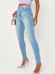 Акция на Джинси Skinny жіночі Missguided G1806860 32S Блакитні от Rozetka