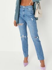 Акція на Джинси Regular Fit жіночі Missguided G1806452 42L Сині від Rozetka