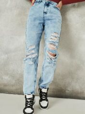 Акція на Джинси Regular Fit жіночі Missguided YG1808216 36 Сині від Rozetka