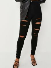 Акція на Джинси Skinny жіночі Missguided Y9204460 40L Чорні від Rozetka