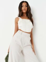 Акція на Корсет-топ жіночий Missguided TWR630989 38 Молочний від Rozetka