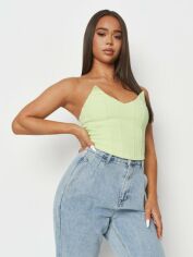 Акція на Корсет-топ жіночий Missguided TJF28967 40 Зелений від Rozetka