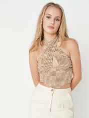 Акція на Корсет-топ жіночий Missguided VTW630278 46 Коричневий від Rozetka