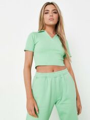 Акція на Топ жіночий Missguided TJ104071 42 Зелений від Rozetka