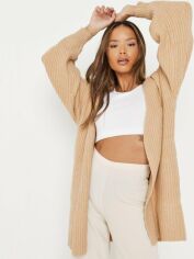 Акція на Кардиган в'язаний жіночий Missguided ZK2235475 38-40 Бежевий від Rozetka
