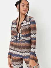 Акція на Блузка жіноча Missguided TJ103859 40 Різнобарвна від Rozetka