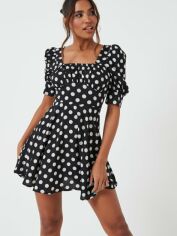 Акція на Плаття коротке літнє жіноче Missguided CL112237 34 Чорне від Rozetka