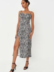 Акція на Сукня міді літня жіноча Missguided CL113723 40 Коричнева від Rozetka