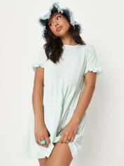 Акція на Сукня-футболка коротка жіноча Missguided DD929885 36 М'ята від Rozetka