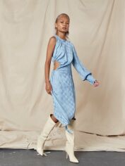 Акція на Сукня міді жіноча Missguided DD930402 38 Блакитна від Rozetka