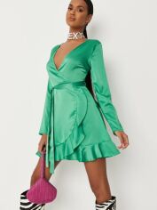 Акція на Сукня коротка жіноча Missguided WXDE935872 38 Зелена від Rozetka