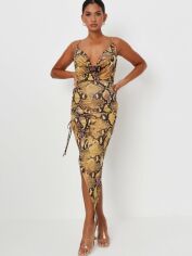 Акція на Сукня міді літня жіноча Missguided CL115225 36 Жовта від Rozetka