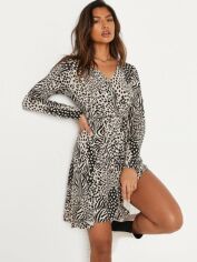 Акція на Сукня коротка жіноча Missguided DD930861 32 Бежева від Rozetka