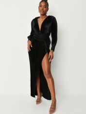 Акція на Сукня довга жіноча Missguided CL115437 38 Чорна від Rozetka