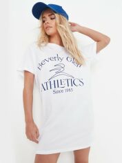 Акція на Сукня-футболка міні літня жіноча Missguided D1005510 M Біла від Rozetka