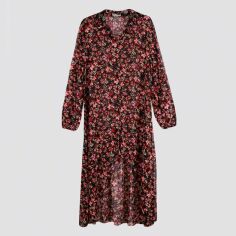 Акція на Плаття міді літнє жіноче Stradivarius FLm619214001-Black M Різнокольорове від Rozetka