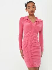 Акция на Сукня-сорочка міні літня жіноча Missguided D1002727 40 Рожева от Rozetka