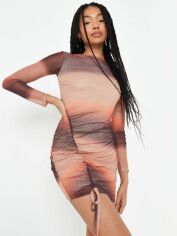 Акція на Сукня-футболка вечірня коротка літня жіноча Missguided D1003455 40 Коричнева від Rozetka