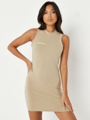 Акція на Сукня коротка літня жіноча Missguided RS110297 52 Хакі від Rozetka