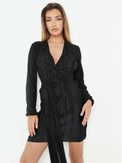 Акція на Сукня на запах коротка літня жіноча Missguided D1000153 38 Чорна від Rozetka