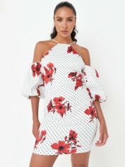 Акція на Сукня коротка літня жіноча Missguided D1005216 38 Біла від Rozetka