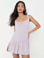Акція на Сукня коротка літня жіноча Missguided D1005342 46 Бузкова від Rozetka