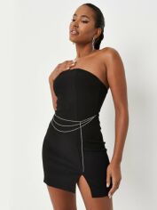 Акція на Сукня вечірня коротка літня жіноча Missguided D1000085 40 Чорна від Rozetka