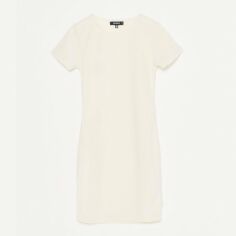 Акція на Сукня-футболка коротка літня жіноча Missguided D1002946 40 Молочна від Rozetka