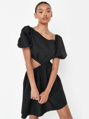 Акція на Сукня коротка літня жіноча Missguided PTX14454 36 Чорна від Rozetka