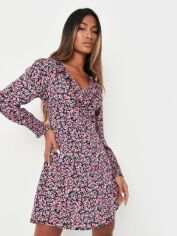Акція на Сукня на запах коротка літня жіноча Missguided D1001933 38 Рожева від Rozetka