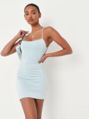 Акція на Сукня коротка літня жіноча Missguided D1004354 42 Блакитна від Rozetka