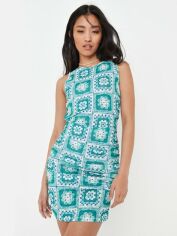 Акція на Сукня коротка літня жіноча Missguided D1005547 34 Зелена від Rozetka