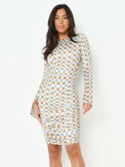 Акція на Сукня-футболка коротка літня жіноча Missguided D1002983 32 Зелена від Rozetka