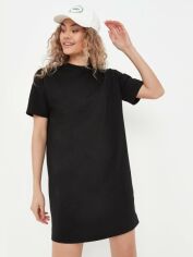 Акция на Сукня-футболка міні літня жіноча Missguided TX104584 32 Чорна от Rozetka