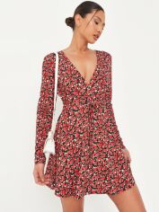 Акція на Сукня на запах коротка літня жіноча Missguided D1001834 36 Чорна від Rozetka