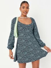 Акція на Сукня коротка літня жіноча Missguided D1000859 36 Синя від Rozetka