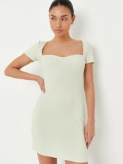 Акція на Сукня-футболка коротка жіноча Missguided D1005732 42 Салатове від Rozetka