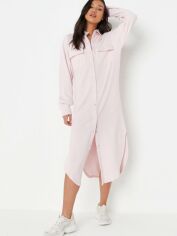 Акція на Сукня-сорочка міді жіноча Missguided D1004572 38 Рожева від Rozetka