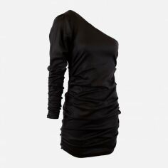 Акция на Сукня-футболка вечірнє міні осіннє жіноче Missguided WXZ9222450 42 Чорна от Rozetka