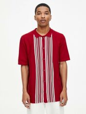 Акція на Сорочка бавовняна чоловіча Pull & Bear XAZ378814SOJV S Червона від Rozetka