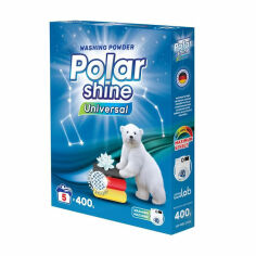 Акция на Пральний порошок Polar Shine, автомат, універсал, 400 г от Eva