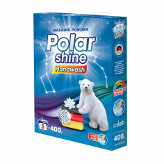 Акція на Пральний порошок Polar Shine, для ручного прання, універсал, 400 г від Eva