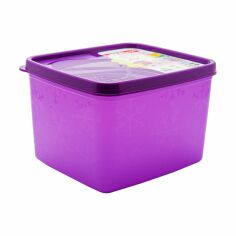 Акція на Контейнер для морозильної камери Irak Plastik Alaska фіолетовий, 14*12.5*9.5 см, 1.2 л (5509) від Eva