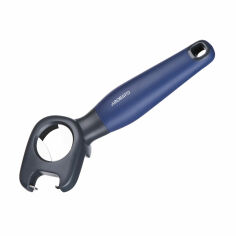 Акція на Відкривачка Ardesto Gemini з неіржавної сталі та сіро-синьою пластиковою ручкою (AR2111PB) від Eva